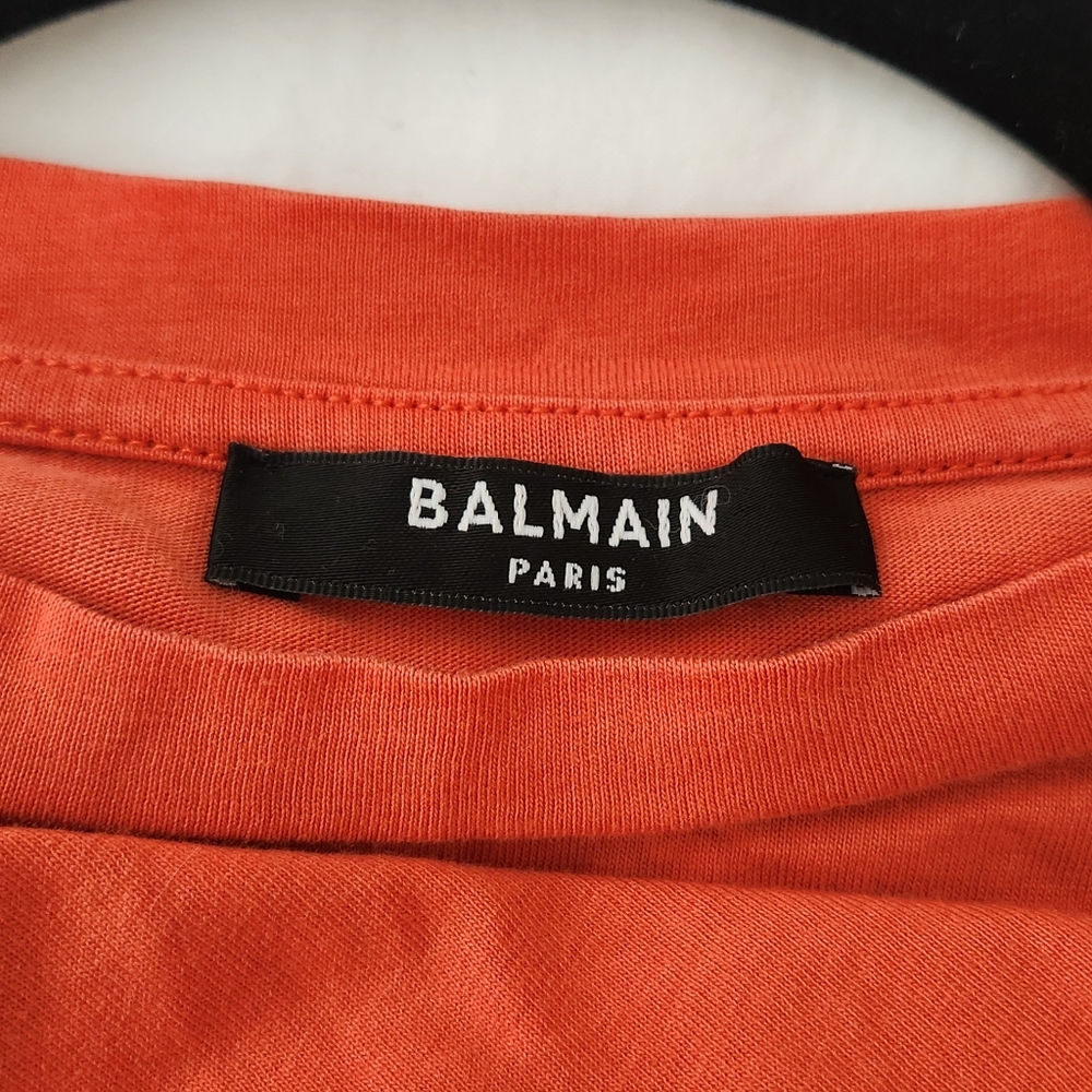 Balmain Cropped Tee - Picture 2 of 3